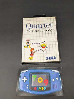 Quartet (Sega Master System) CIB COMPLETE