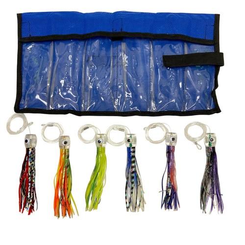 Pack Billfish Pro - 6 leurres de pêche en eau salée entièrement gréés - Photo 2/4