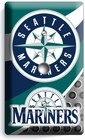 SEATTLE MARINERS BASEBALL TEAM LIGHT DIMMER CABLE PLATES MAN CAVE ROOM ART DECOR