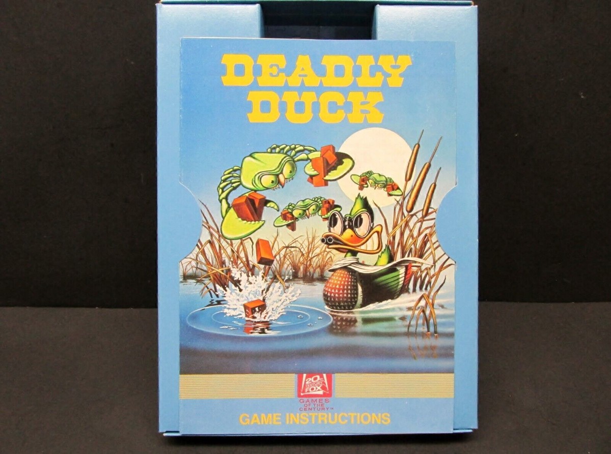 家庭用ゲームソフト DEADLY DUCK [ATARI2600] Atari 2600 DEADLY DUCK from 20th Century Fox | BROKEN in the