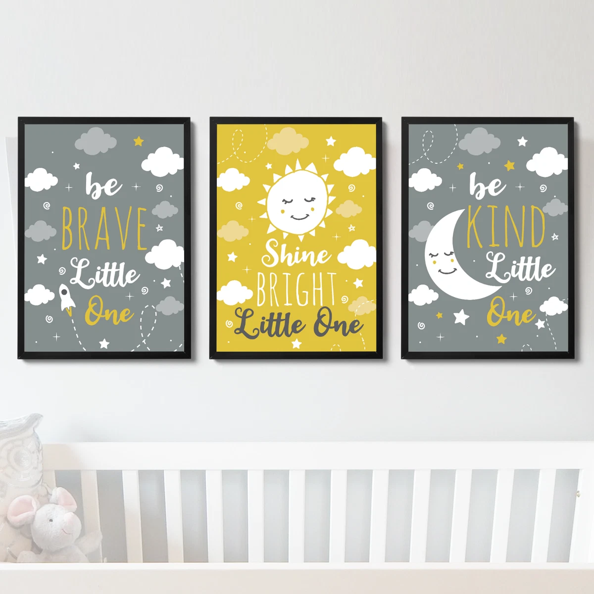Yellow hotsell nursery accessories