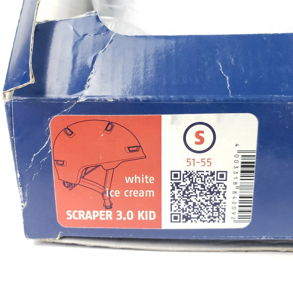 Monopatín Abus Scraper 3.0 Niño Blanco Helado Bicicleta NUEVO Ligeros Defectos PEQUEÑO Foto 3 de 4