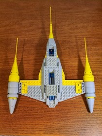 LEGO 7877 Star Wars Naboo Starfighter Instruction Manual Minifigures Accessories