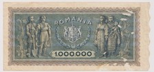 Romania 1,000,000 Lei, Year 1947