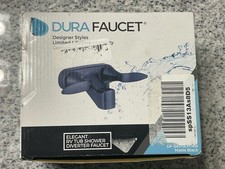Dura Faucet Designer Style Contemporary Matte Black RV Faucet