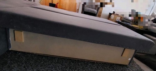 Couch mit Schlaffunktion und Bettkasten - Bild 8 von 8