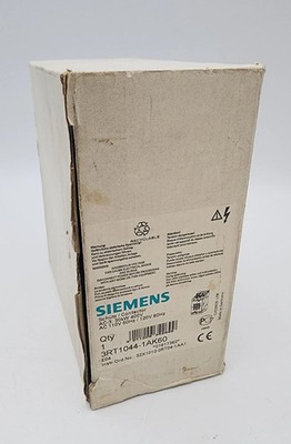 SIEMENS 3RT1044-1AK60 65A Contactor 120V/60Hz AC-3 30KW 400V *NEXT DAY AVAILABLE