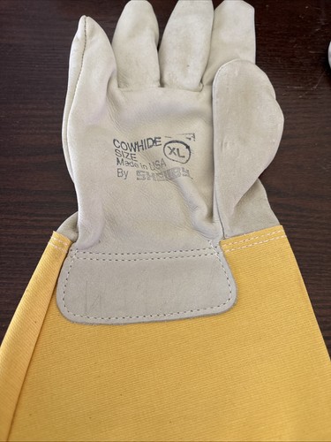 Shelby Cowhide Cuff Lined Work Gloves - Picture 1 of 2