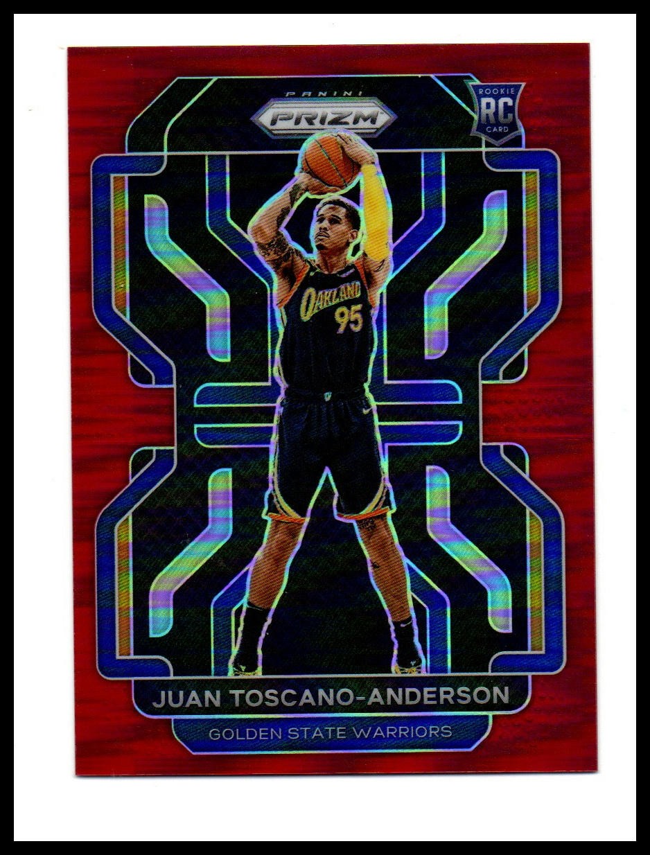 2021-22 Panini Prizm #295 Juan Toscano-Anderson Red #/299