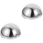 2 PCS Stainless Steel Decorative Ball Gazing Globes Mirror Garden Balls