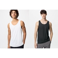 UNIQLO Japan MEN AIRism Deodorant Mesh Tank Top NEW