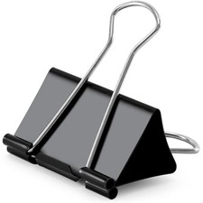 Extra Large Binder Clips 2.4 Inch Length, Jumbo Binder Clips XL-2.4 inch 18