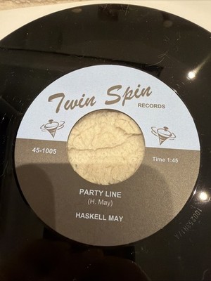 Haskell May / Charles Ross And His Boys From Paris   Party Line / Little Bit