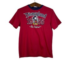 Disneyland 1955  The Original   Embroidered Mickey Mouse T-Shirt Y2K Size Small
