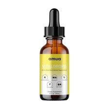 AMUA Vital Drops Organic Herbal Liquid Nutritional Blend | Supports Healthy Weig