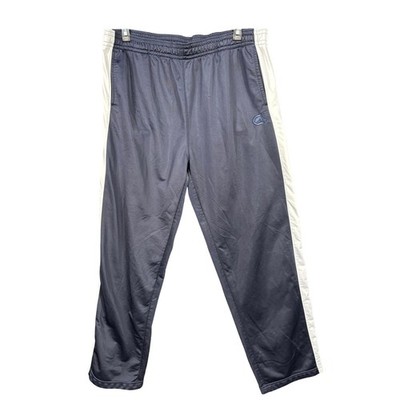 Ecko Unltd Pants Mens XXL Track Athletic Polyester Stripe Straight Blue