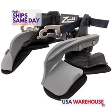 Zamp NT002003, Kit Black Plastic Z-Tech Series 2A Head And Neck Restraint Gray 