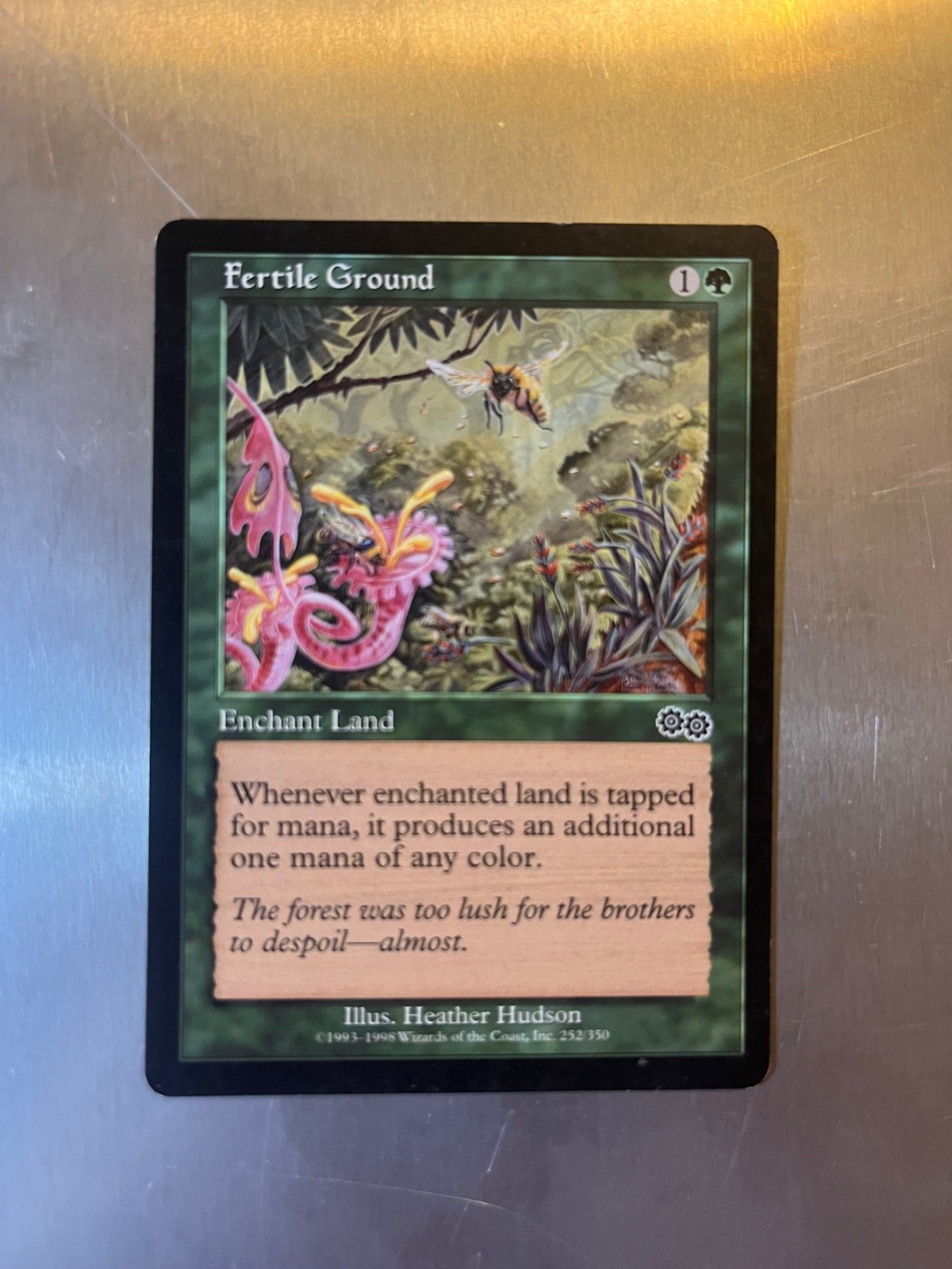 Fertile Ground LP 1998 Urza's Saga Magic Cards, COMBINED SHIPPING