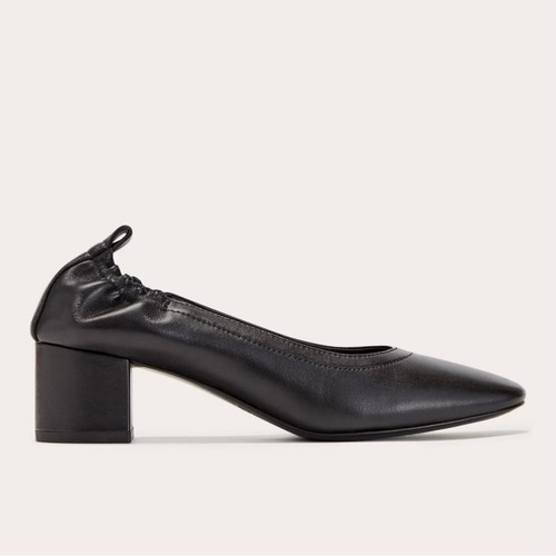 NUEVO Tacón Everlane The Day en Cuero Italiano Negro, Para Mujer Talla 7.5, $175 - Imagen 2 de 12