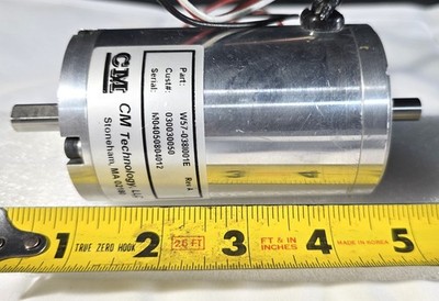 CM Technology DC Brushless Servo Motor W57-0381001E | Rev A | Precision Motion