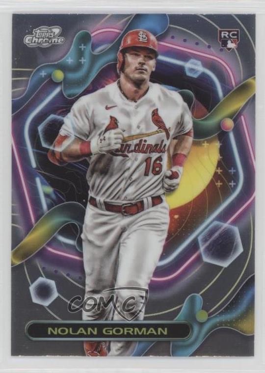 2023 Topps Cosmic Chrome Nolan Gorman #16 1o1b