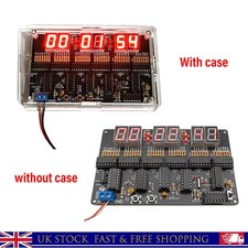 Digital Circuit Clock DIY Electronic Kit Electronic Clock Teaching Kit With Case