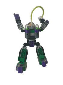 LEGO DC 6862 Power Armor Lex Luthor Usado Incompleto