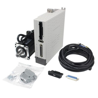 RATTMMOTOR YPMC-400W 110V Servo Motor Kit with Servo Motor Driver CNC Controller