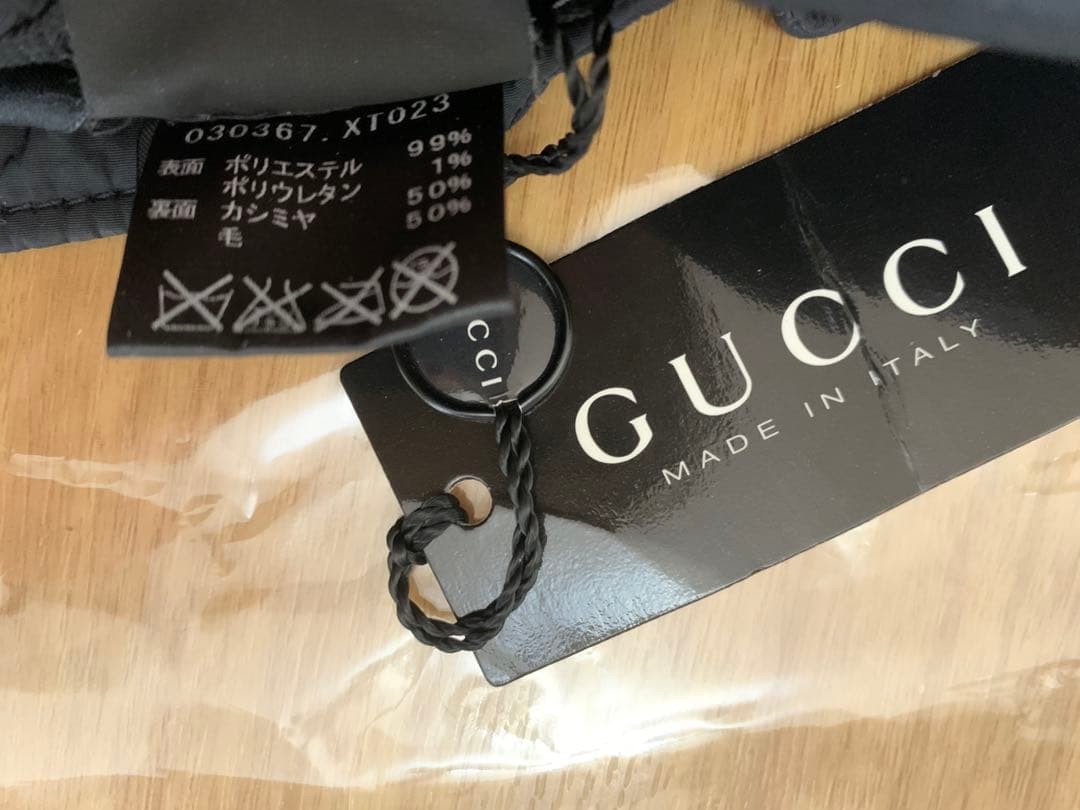 Gucci Bucket Hat Nylon Black Size M Women Authentic thumbnail 13