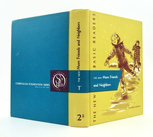 MORE FRIENDS AND NEIGHBORS New Basic Readers Teacher's Edition 1953 VGC HB L1 - Picture 3 of 7