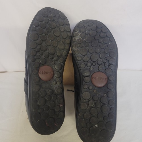 Pelotas XLite Camper Size 42-US 9 Sheepskin Leather Black Lace up Shoes - Picture 4 of 6