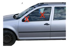 VW Golf 4 Bora Tür vorne links Fahrertür 4/5-Türer & Kombi silber LA7W -ohneAnba