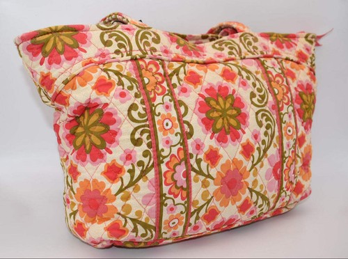 Vera Bradley Large Mandy Tote Bag in "Folkloric" Pattern - Picture 4 of 14