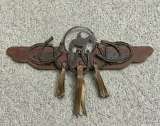 Decorative Western Wooden Rustic Cowboy Horse Wall Decor