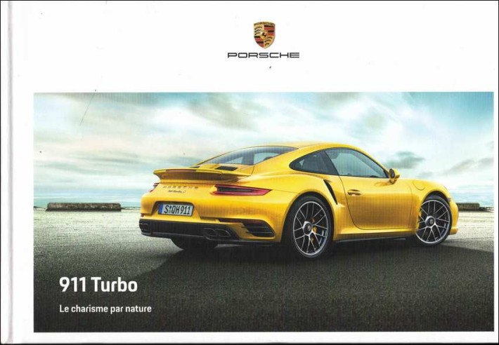 Catalogue Porsche 911 991 Turbo documentation technique 2017 en français