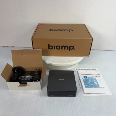 Biamp Crowd Mics ATOM Wireless Audio Hub Excellent Condition