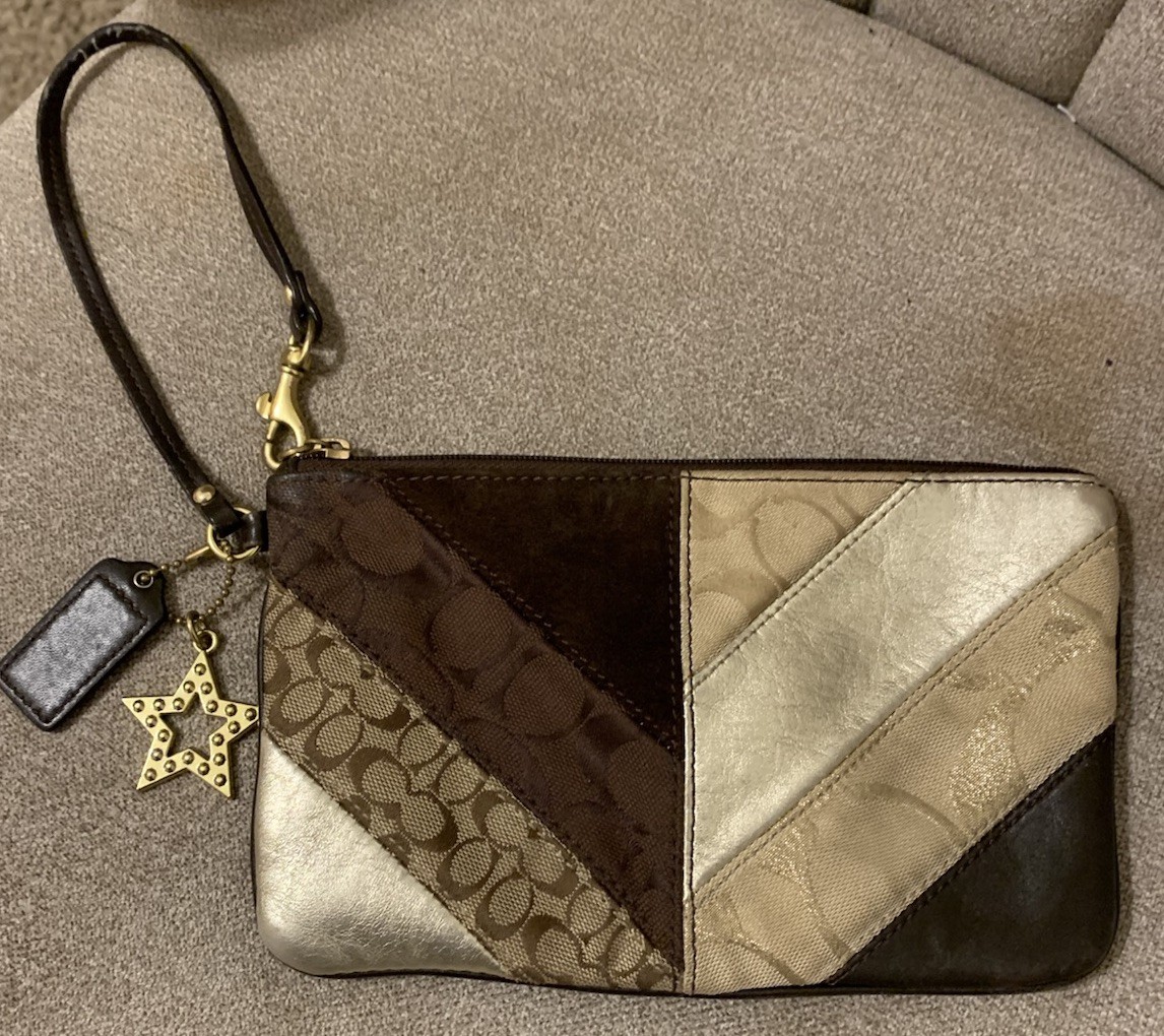 Coach Patchwork Wristlet - image 1