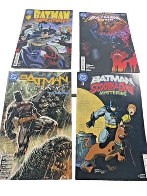 Lot of 4 Batman Comics Eternal Beyond Adventures Scooby-Doo Mysteries DC Set