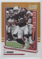 2018 Score First Down /10 Jaron Brown #8 0u7