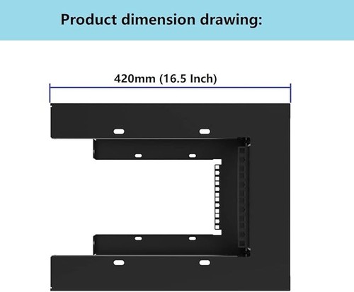 6u Wall Mount Rack - Brand New - Picture 3 of 5