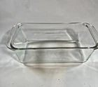 Vintage PYREX #213 Clear Glass 1.5QT Loaf Pan, Made in USA