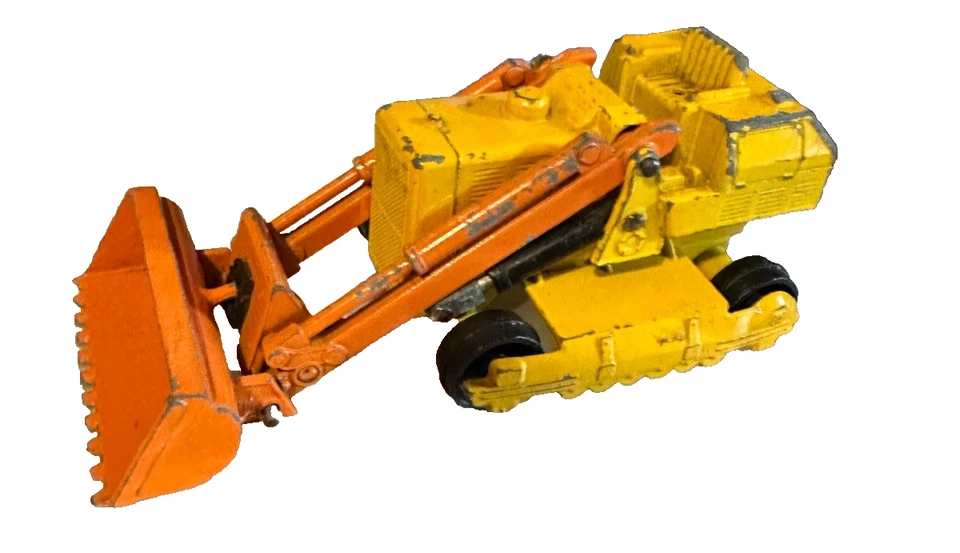 Matchbox King Size K-8 Caterpillar 977K Traxcavator 1970 Lesney Reino Unido juguete fundido a presión Foto 2 de 4