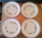 6 Corelle ABUNDANCE Luncheon Plates Fruit Pattern by Corning 8 1/2 Inch Round — photo 1