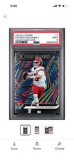 Patrick Mahomes 2024 Illusions Football Game Magicians #1 PSA 9 Mint Kansas City
