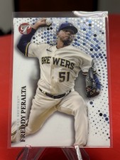 FREDDY PERALTA 2022 TOPPS PRISTINE #241 BREWERS