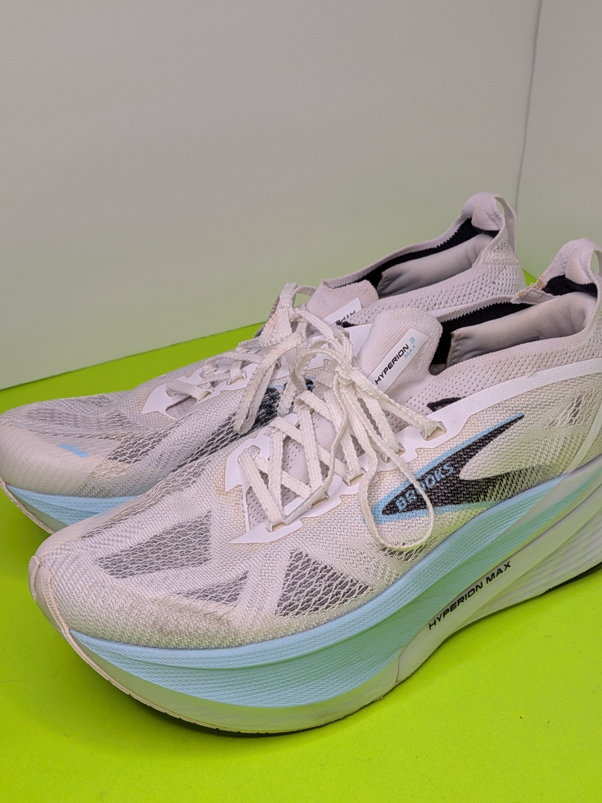 Brooks Hyperion Max 3 Sample Light Blue Men's Siz… - image 1