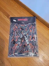 HONDA TRX 250 TRX250R ATV GRAPHIC KIT QUAD DECAL Indie Performance Orange Black