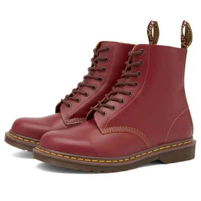 Dr. Martens 1460 Fabriqué En Angleterre Oxblood - Photo 1/4