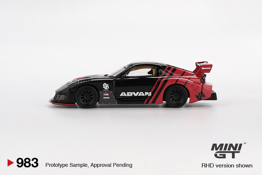 限定 Mini GT advan rx7 LBWK 1個セット Mini GT #983 Mazda RX-7 LB-Super Silhouette Advan RHD Model