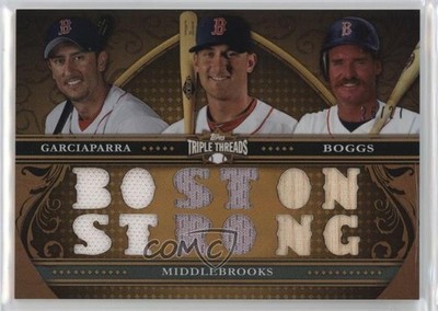 2013 Triple Threads Sepia /27 Nomar Garciaparra Will Middlebrooks Wade Boggs p8v
